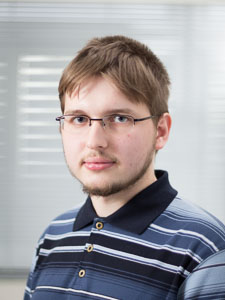 This image shows Andrey Sharapov, B.Sc.